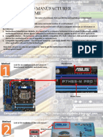 Motherboard Manufacturer and Model Name