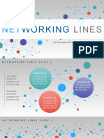 Animated Networking Lines Template