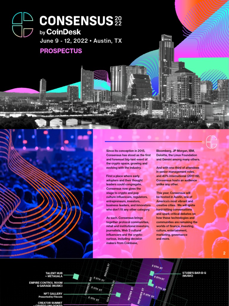 Consensus 2022: Crypto Event Overview | PDF | Streaming Media | Video