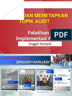 TOPIK AUDIT KEPERAWATAN (Ns. SINGGIH)