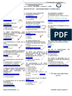 2º Banco de Preguntas - Modernismo