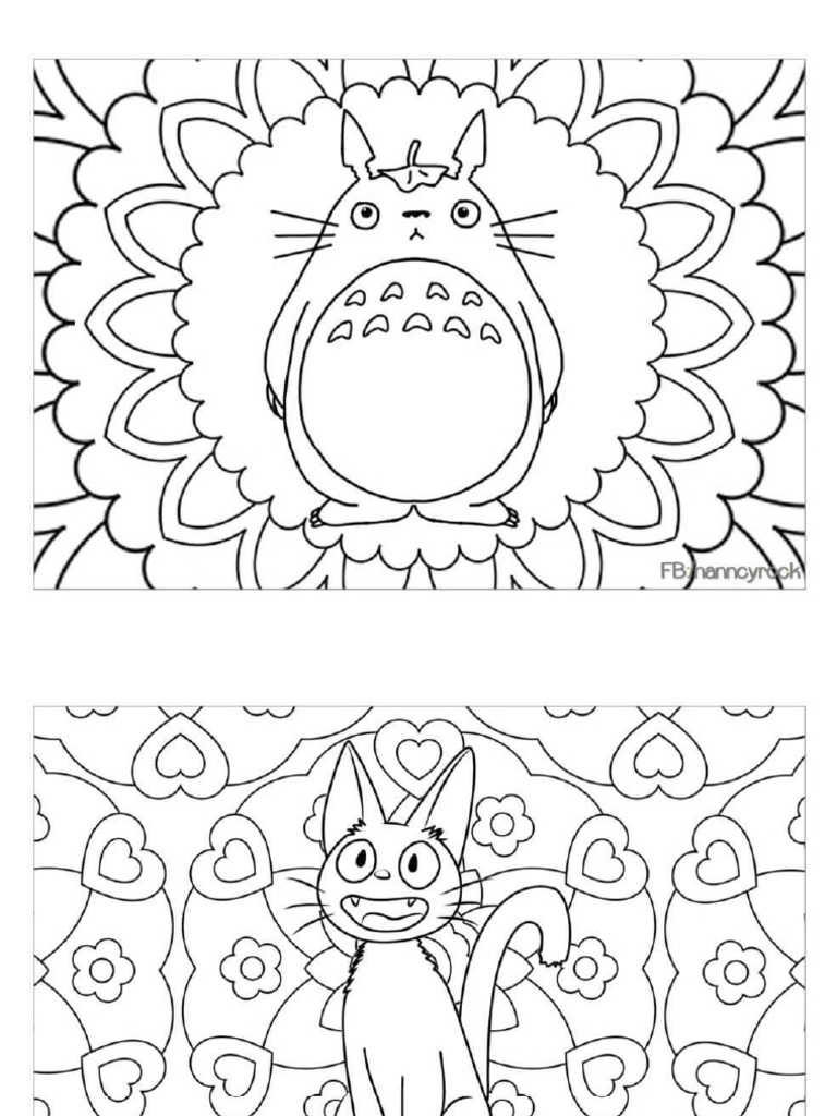 Studio Ghibli Mandalas | PDF