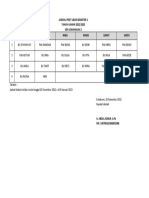 Jadwal Piket