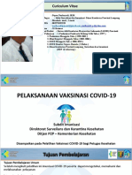 Pelaksanaan Vaksinasi - COVID-19