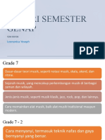 Materi Semester Genap Junior High