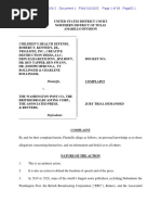 FILED LAWSUIT - TNI Complaint Kennedy and Hoft Filed Complaint