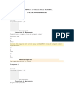 Transporte Internacional de Carga2023 EVALUACIONES