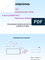 Normas IRAM para acotaciones en dibujos técnicos