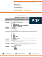 ITINERARY PROGRAM 23-24 July 2022