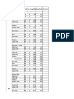 Measurements-G Block Tile Measurements