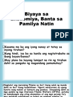 Q4 5 Biyaya Sa Ekonomiya, Banta Sa Pamilya Natin