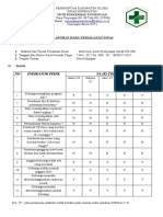 Laporan Hasil Intervensi Pis PK (Awal) MEI