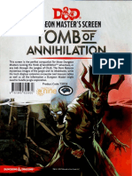 Pdfcoffee.com Dm Screen Tomb of Annihilation PDF Free