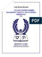 Yogui Ramacharaka, Catorce Lecciones de Filosofía Yogui y Ocultismo Oriental