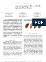 A Survey On Machine Learning Techniques For The Diagnosis of Liver Disease