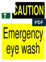 Emergency EyeWash
