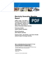 Electricity Generation Baseline