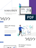 SEO Strategy Infographic Powerpoint Presentation 16x9