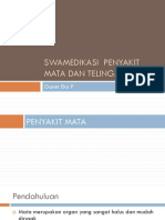 Swamedikasi Penyakit Mata Dan Telinga