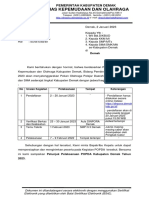 Surat Edaran Popda Kabupaten Demak Tahun 2023