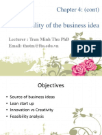 Chapter4 Feasibility of Idea Continue