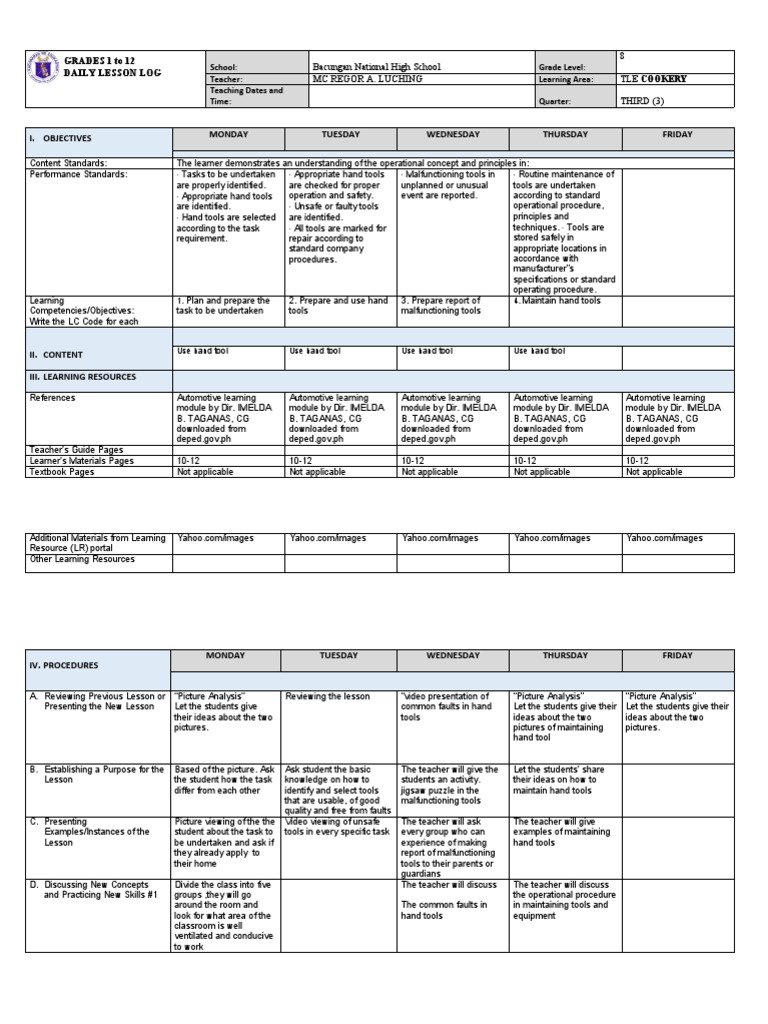 DLL Fish Seafood PDF Teachers Learning