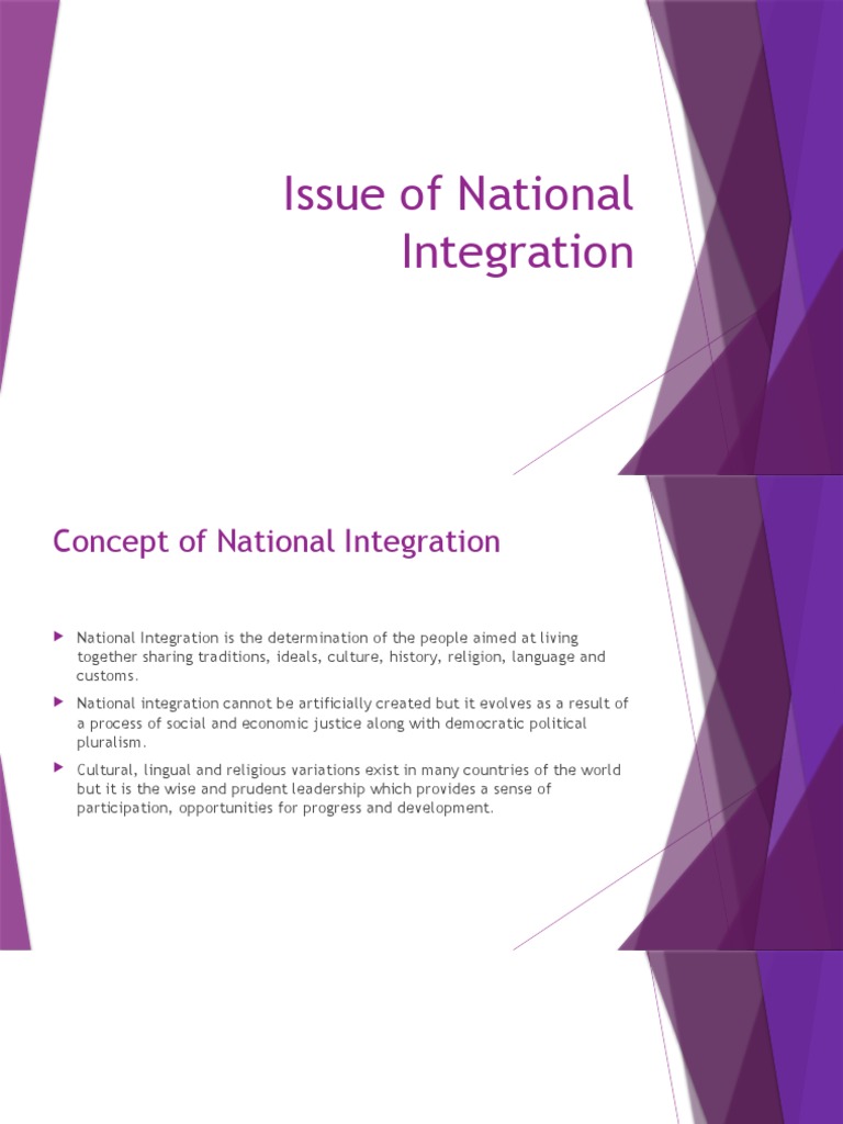 Challenges of National Integration in Pakistan | PDF | Pakistan ...