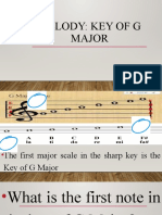 Key of G Major