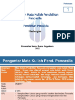 Pengantar Mata Kuliah Pend Pancasila-2022