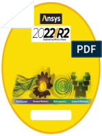 Ansys CD Sticker r2 2022