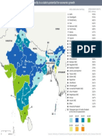India Map and Urbanization Rates