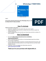 Activate Windows 10 Pro with Digiworld4u License Key Support