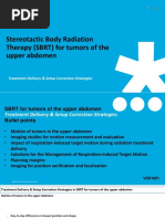 SBRT Upper Abdomen