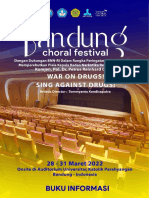 [Buku Informasi] Bandung Choral Festival 2022