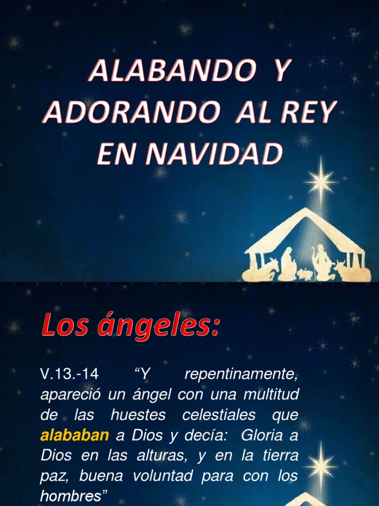 Adoración Navideña al Rey Jesús | PDF