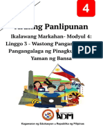 Ap4 q2 Mod4 Pangangasiwaatpangangalagangpinagkukunang-Yamanngbansa v2