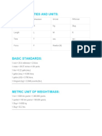 Basic Quantities and Units