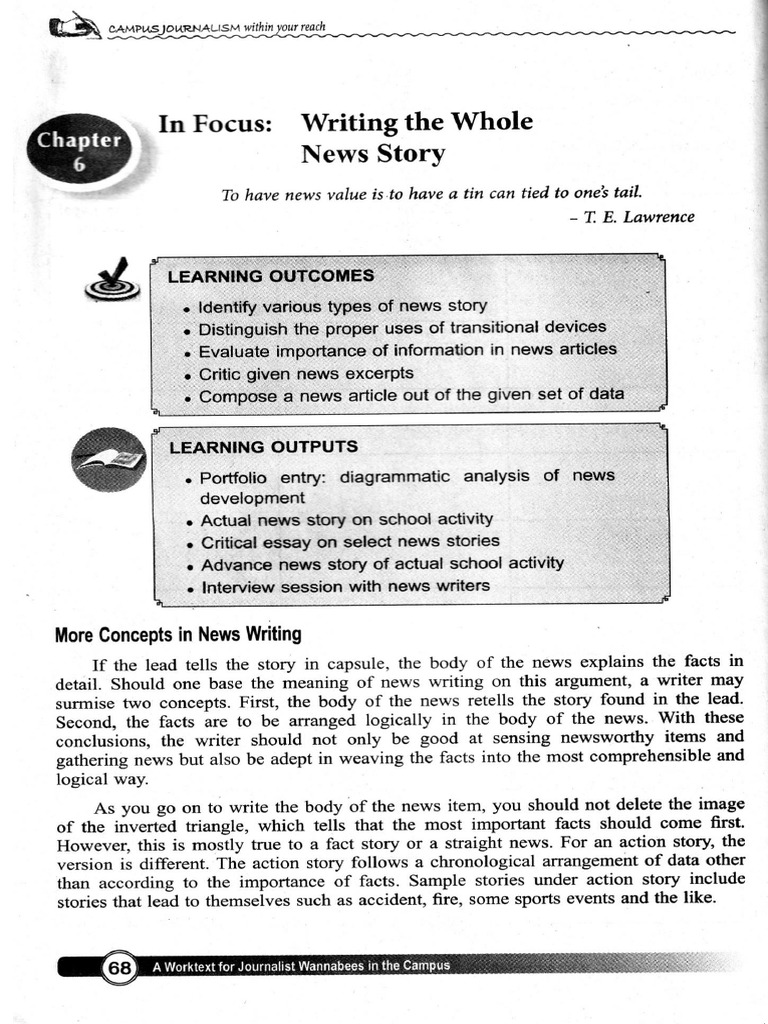Writing the news story 1 1 10 pdf