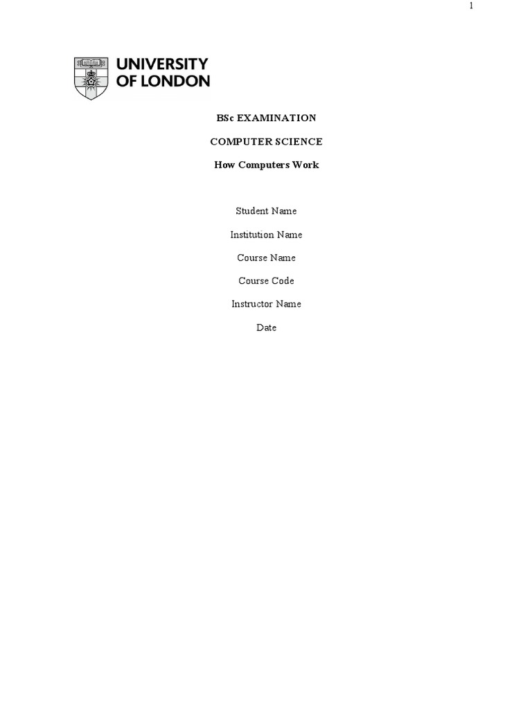 How Computers Work PDF Forum Library