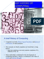 Brief History of Computing