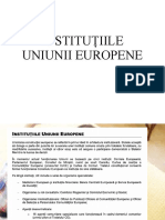 Institutiile UE