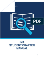 IMA Student Chapter Manual