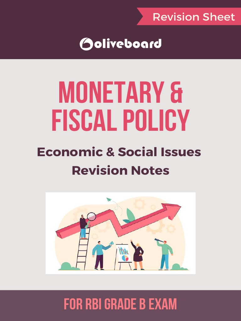 Monetary Policy & Fiscal Policy | PDF | Fiscal Policy | Deficit Spending