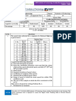 16.03.2020 Traffic Engineering and Safety Assignment QP Set No. 1