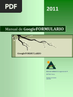 Manual de Google Formulario