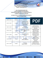 Rundown Dan Pembagian Room SE Jilid IV