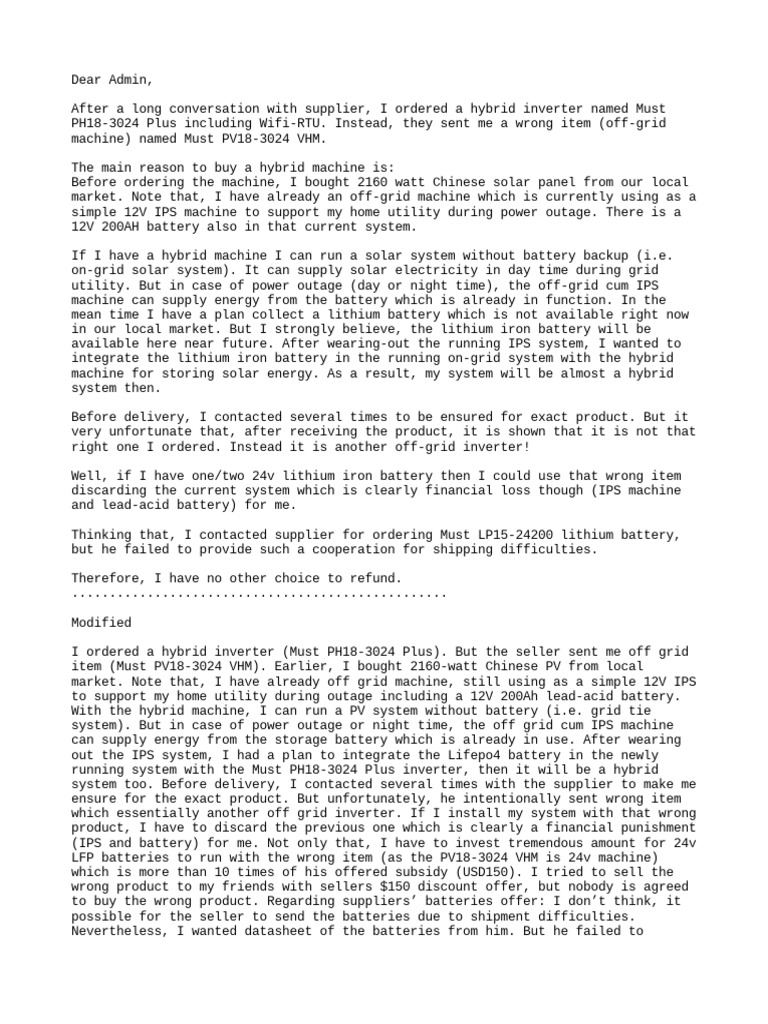 How To Write A Refund Note in An Alibaba Trade Dispute? PDF Off The