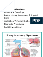 Pulmonary Ventilation/Perfusion Relationships & Diagnostics