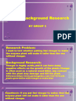 Having Background Research - Group 5