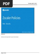 ZCCA-IA Policy-Web-Security StudentGuide 6.1 v1.0